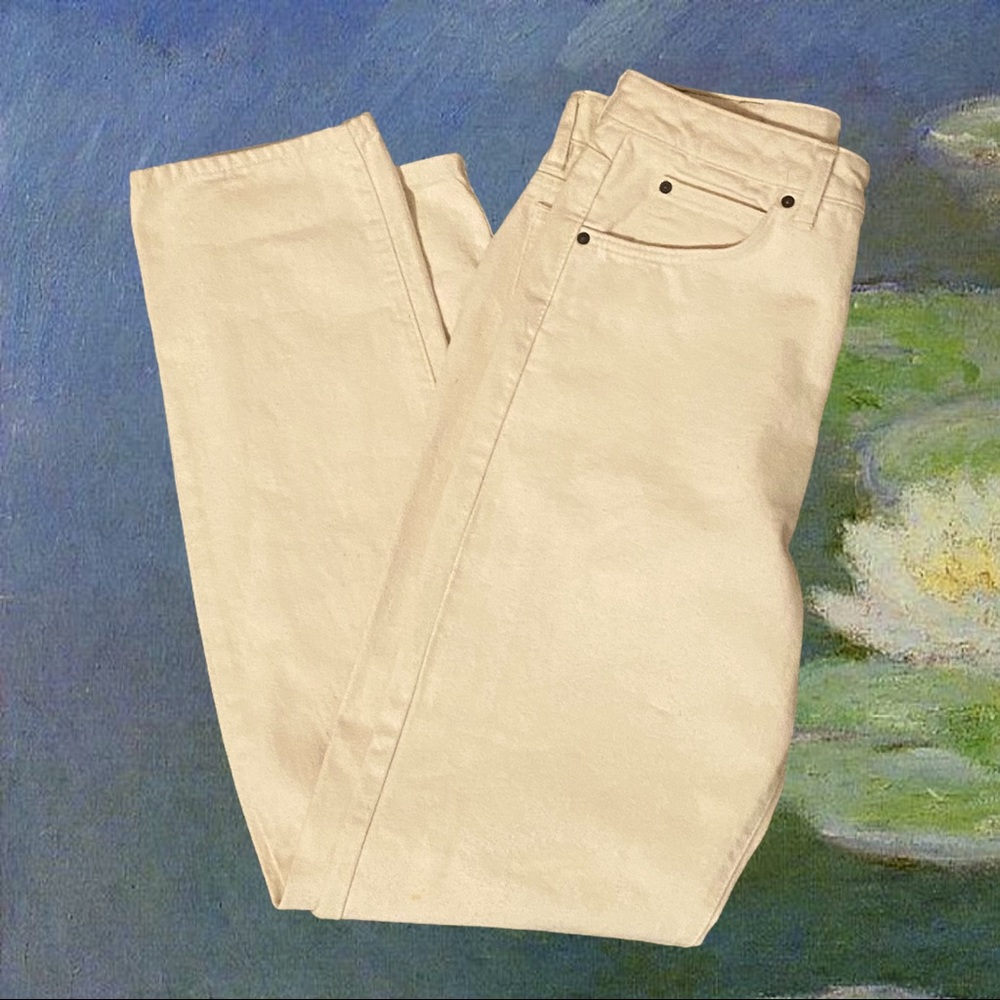 beige high waisted oversized carpenter pants